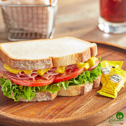 Heinz Yellow Mustard Packets 5.6 Gram - 500/Case