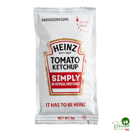 Heinz Simply Ketchup Packet 9 Grams - 1,000/Case