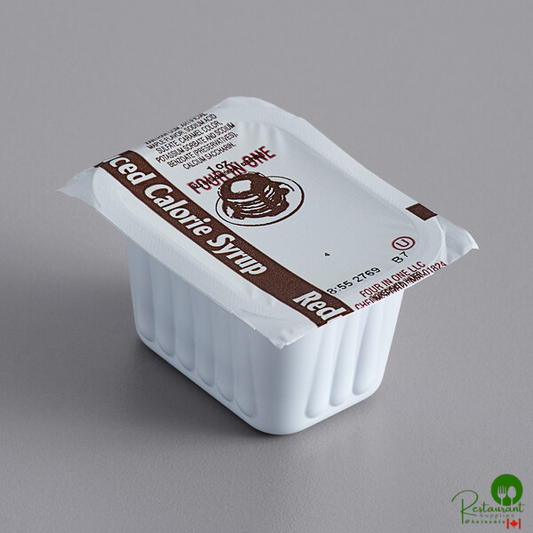 Sugar-Free Pancake Syrup 1 oz. Portion Cups - 100/Case