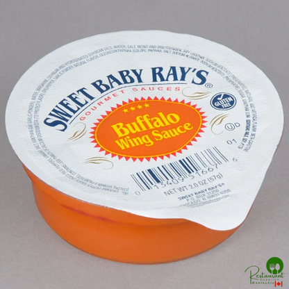 Sweet Baby Ray's 2 oz. Buffalo Wing Sauce Dipping Cup - 72/Case