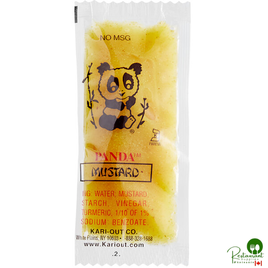 Spicy Asian Mustard 8 Gram Portion Packet - 450/Case