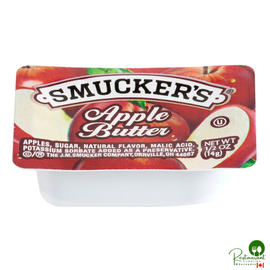 Smucker's Apple Butter .5 oz. Portion Cups - 200/Case