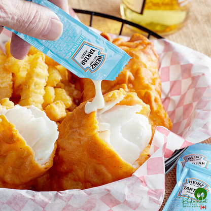 Heinz 12 Gram Tartar Sauce Portion Packets - 200/Case