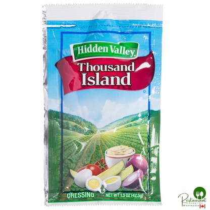 Hidden Valley 1.5 oz. Thousand Island Dressing Packet - 84/Case