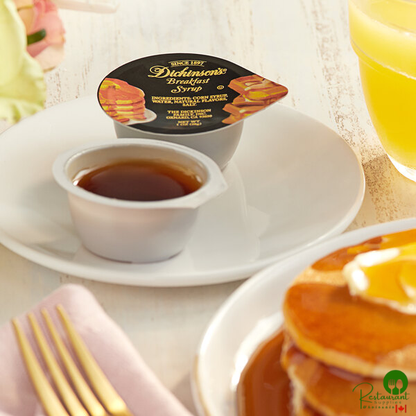 Dickinson's Breakfast Syrup 1 oz. Portion Cup - 100/Case