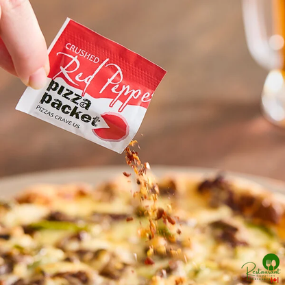 Pizza Packet Crushed Red Pepper Packet 0.03 oz. - 500/Case