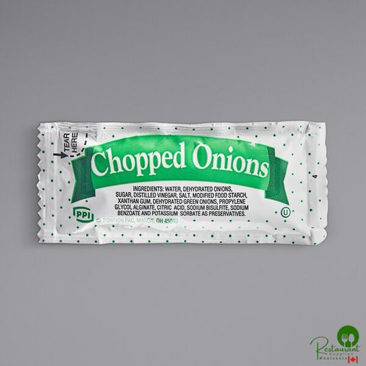 Chopped Onion Packet 9 Gram - 200/Case