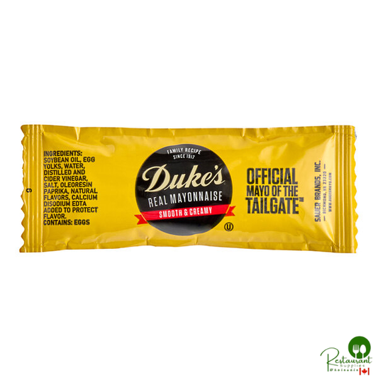 Duke's Real Mayonnaise Packet 12 Grams (0.42 oz.) - 200/Case