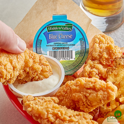 Hidden Valley Blue Cheese Dressing Cup 1.25 oz. - 96/Case