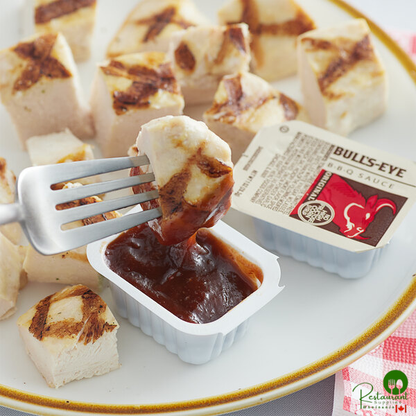 Bull's-Eye 1 oz. BBQ Sauce Dipping Cup - 100/Case