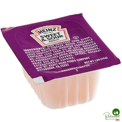 Heinz 1 oz. Sweet and Sour Sauce Portion Cups - 100/Case