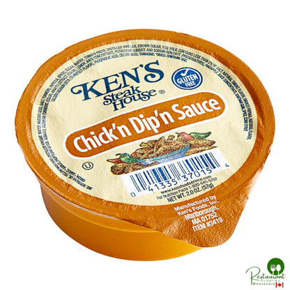 Ken's Foods Chick'n Dip'n Sauce Dipping Cup 2 oz. - 72/Case
