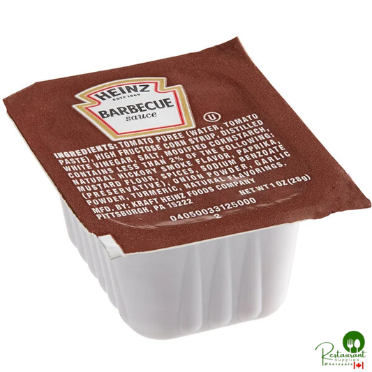 Heinz 1 oz. BBQ Sauce Portion Cups - 100/Case