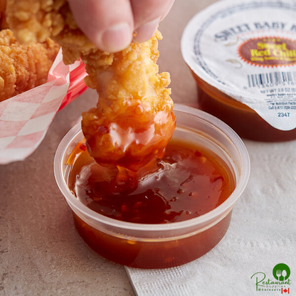 Sweet Baby Ray's Sweet Red Chili Wing Sauce and Glaze Dipping Cup 2 oz. - 72/Case