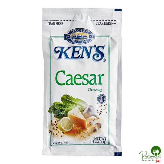 Ken's Foods Caesar Dressing 1.5 oz. Packet - 60/Case