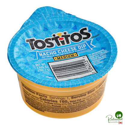 Tostitos Nacho Cheese Cup 3.6 oz. - 30/Case