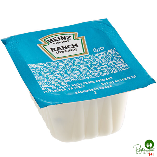 Heinz 0.75 oz. Ranch Dressing Portion Cups - 100/Case