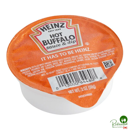 Heinz Hot Buffalo Sauce Portion Cups 2 oz. - 60/Case