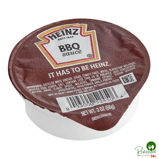 Heinz BBQ Sauce Portion Cups 2 oz. - 60/Case