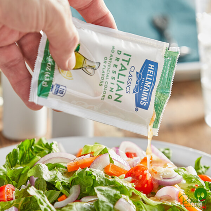 Hellmann's 1.5 oz. Zesty Italian Dressing Packet - 102/Case