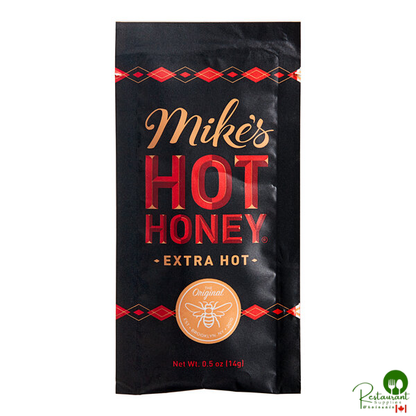 Mike's Hot Honey Extra Hot 0.5 oz. Packet - 100/Case