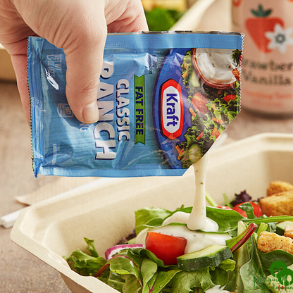 Kraft Fat-Free Ranch Dressing Packet 1.5 oz. - 60/Case