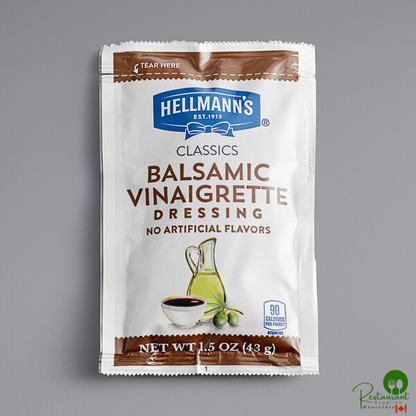 Hellmann's 1.5 oz. Balsamic Vinaigrette Dressing Packet - 102/Case