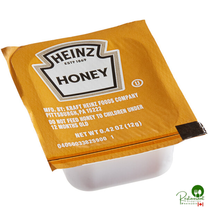 Heinz 0.5 oz. Honey Portion Cups - 200/Case