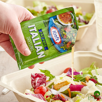 Kraft Fat-Free Italian Dressing Packet 1.5 oz. - 60/Case