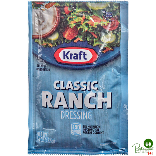 Kraft Ranch Dressing Packet 1.5 oz. - 60/Case