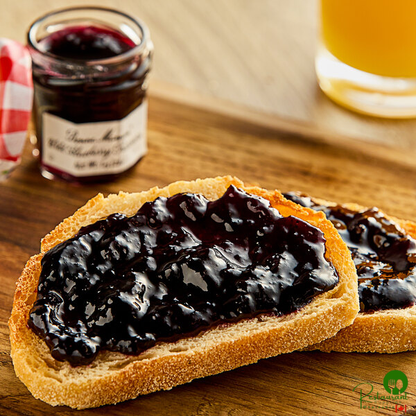 Bonne Maman Wild Blueberry Preserves 1 oz. Mini Jar - 60/Case