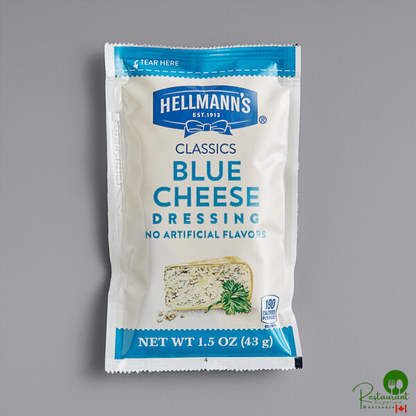Hellmann's 1.5 oz. Blue Cheese Dressing Packet - 102/Case