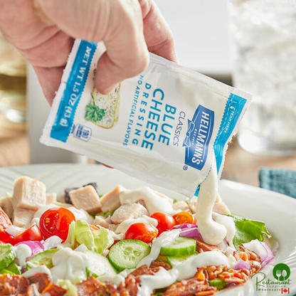 Hellmann's 1.5 oz. Blue Cheese Dressing Packet - 102/Case