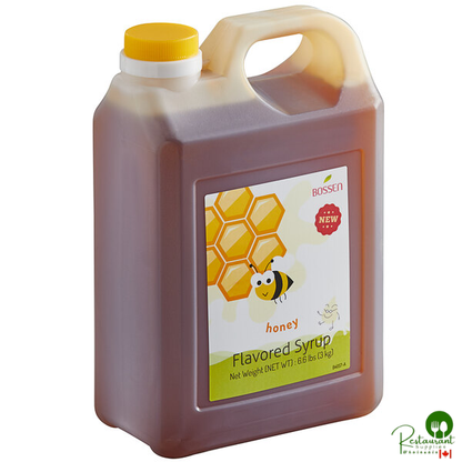 Bossen Honey Flavored Syrup 74 fl. oz. (6.6 lb.) - 6/Case