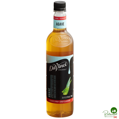 DaVinci Gourmet Classic Agave Flavoring Syrup 750 mL - 4/Case