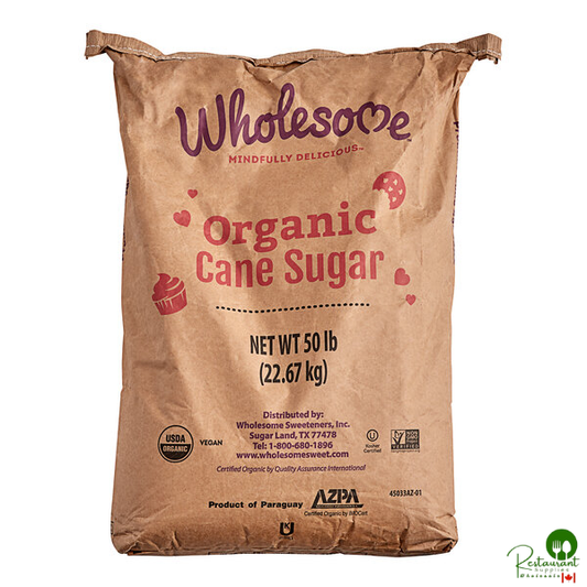Wholesome Sweeteners Organic Cane Sugar 50 lb.