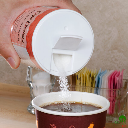 Cafe Delight 20 oz. Sugar Canister - 24/Case