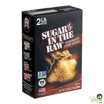 Sugar In The Raw 2 lb. Box - 12/Case
