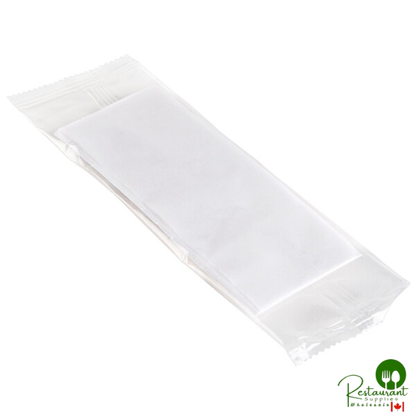 Single Serving Hot Beverage Condiment Kit with Napkin and Clear Packaging - 500/Case