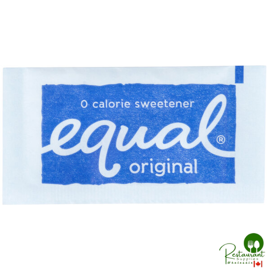 Equal 1 Gram Sugar Substitute Packets - 2,000/Case