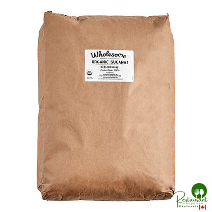 Wholesome Sweeteners Organic Sucanat® Sugar 50 lb.