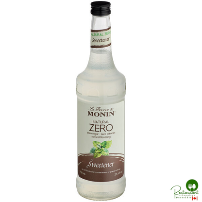 Monin Zero Calorie Natural Sweetener Flavoring Syrup 750 mL