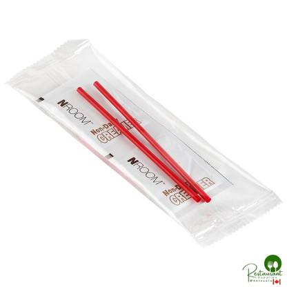 Double Serving Hot Beverage Condiment Kit with One Sugar Substitute and Clear Packaging - 250/Case