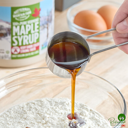 Butternut Mountain Farm Grade A Very Dark Pure Vermont Maple Syrup 0.5 Gallon - 6/Case