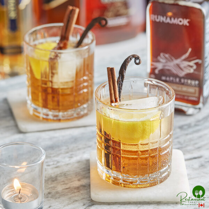 Runamok Grade A Amber Cinnamon and Vanilla-Infused Maple Syrup 1 Gallon - 4/Case