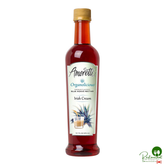 Amoretti Organolicious Organic Irish Cream Blue Agave Nectar 12.7 oz.