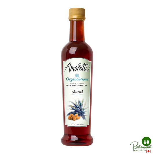 Amoretti Organolicious Organic Almond Blue Agave Nectar 12.7 oz.