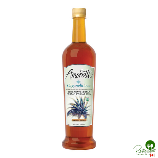 Amoretti Organolicious Organic Amber Blue Agave Nectar 25.4 oz.
