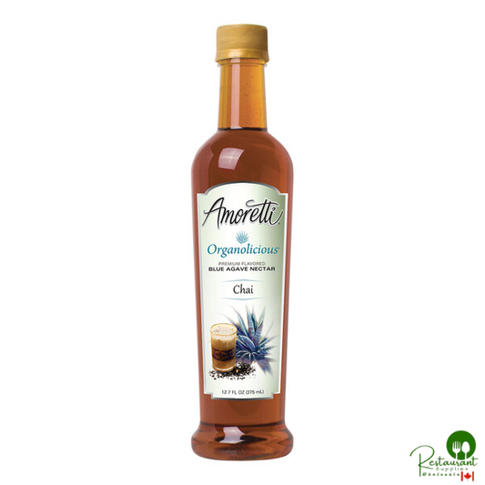 Amoretti Organolicious Organic Chai Blue Agave Nectar 12.7 oz.