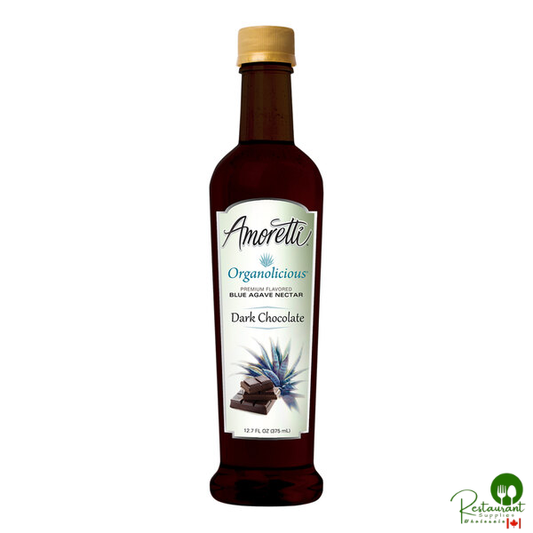 Amoretti Organolicious Organic Dark Chocolate Blue Agave Nectar 12.7 oz.